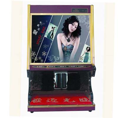 廣告燈箱型擦鞋機(jī)